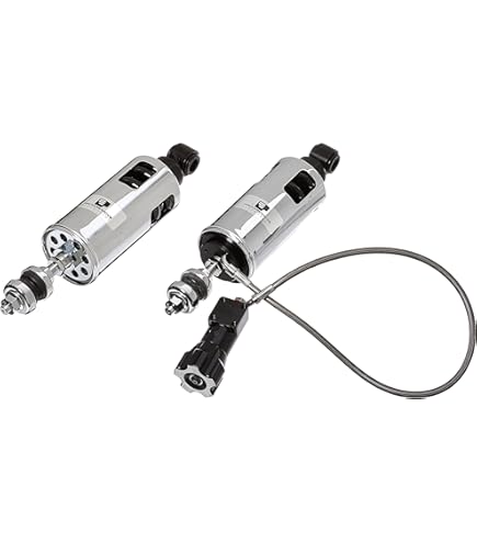 Amazon.com: Progressive Suspension 422-4002C Chrome Adjustable